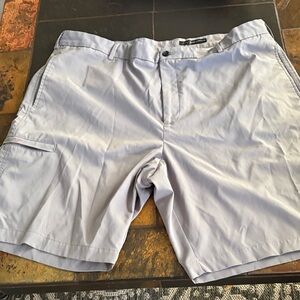 Greg Norman Collection Light Gray Men's Shorts